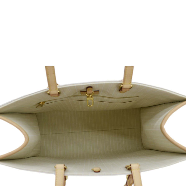 LOUIS VUITTON Onthego GM Cities By The Pool Canvas Tote Bag Multicolor