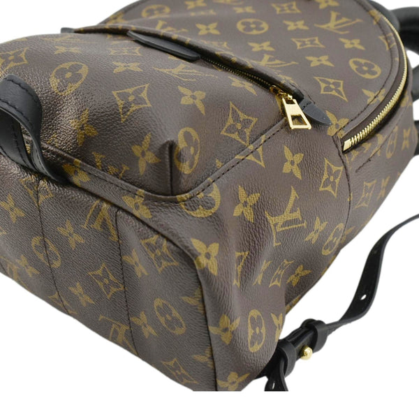 LOUIS VUITTON Palm Springs PM Monogram Canvas Backpack Brown