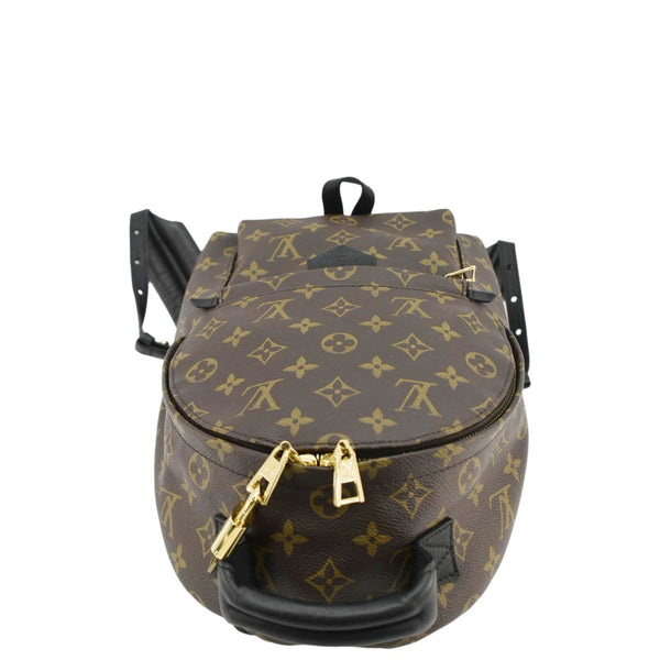 LOUIS VUITTON Palm Springs PM Monogram Canvas Backpack Brown