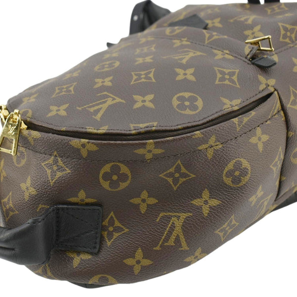 LOUIS VUITTON Palm Springs PM Monogram Canvas Backpack Brown