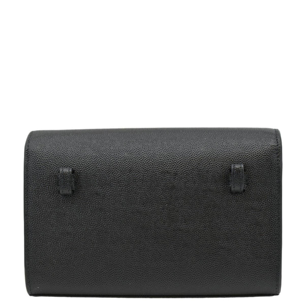 YVES SAINT LAURENT Kate Monogram Grain De Poudre Belt Bag Black