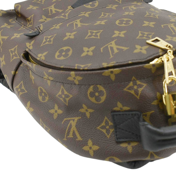 LOUIS VUITTON Palm Springs PM Monogram Canvas Backpack Brown