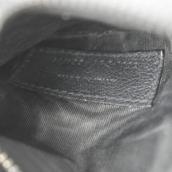 YVES SAINT LAURENT Kate Monogram Grain De Poudre Belt Bag Black