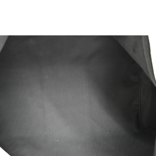 LOUIS VUITTON Keepall 55 Bandouliere Monogram Eclipse Travel Bag Black