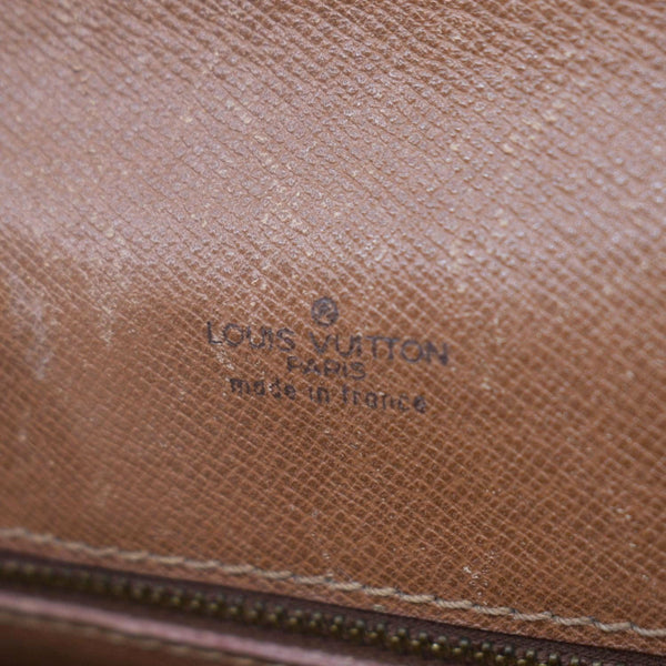 LOUIS VUITTON Chantilly Monogram Canvas Crossbody Bag Brown