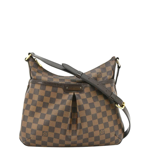 LOUIS VUITTON Bloomsbury PM Damier Ebene Crossbody Bag Brown