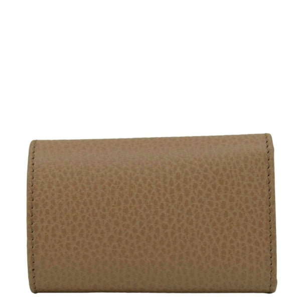 GUCCI Marmont Leather Key Case Light Brown 456118