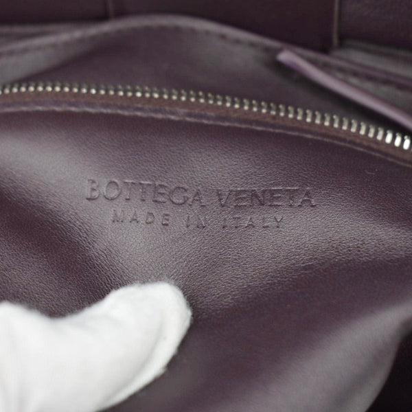 BOTTEGA VENETA Cassette Padded Crossbody Bag Holographic Purple
