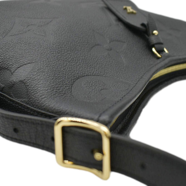 LOUIS VUITTON Carryall PM  Monogram Empreinte Leather Shoulder Bag Black