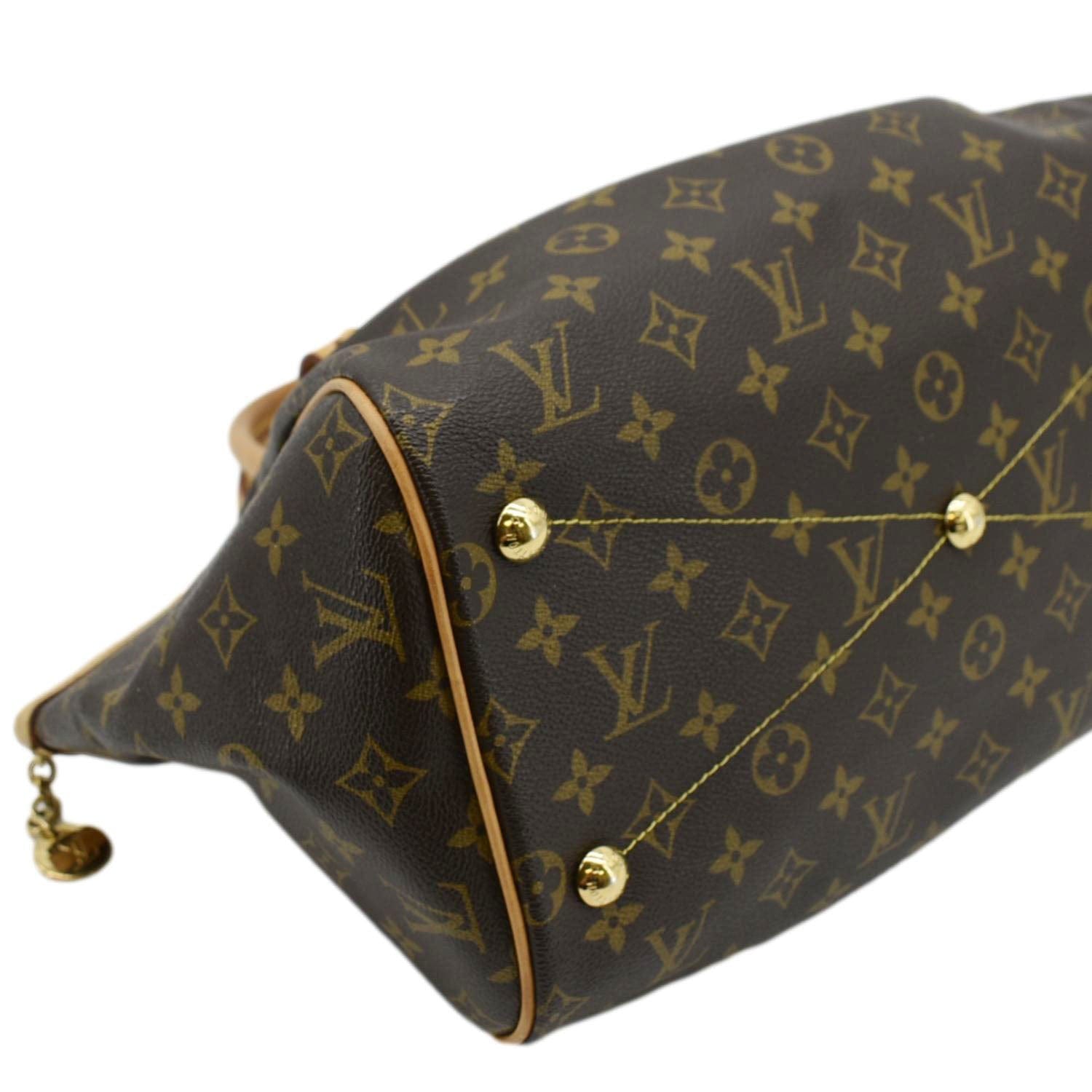 LOUIS VUITTON Tivoli GM Monogram Canvas Brown Satchel Bag