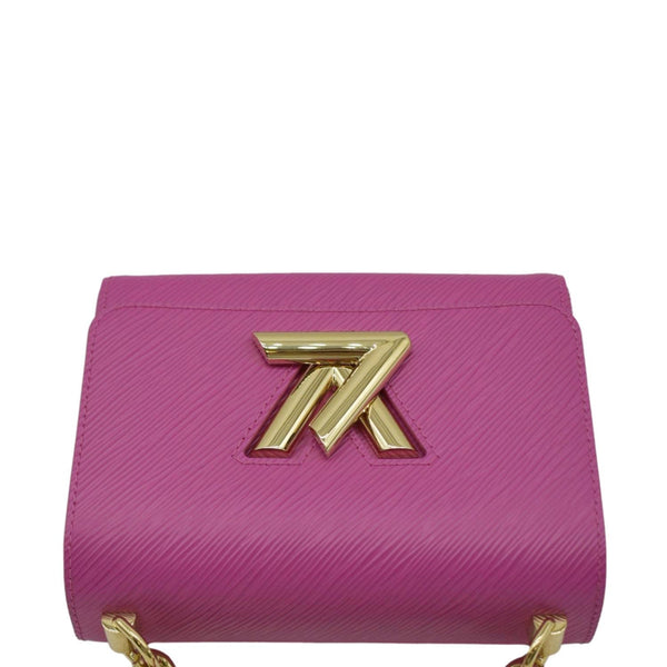 LOUIS VUITTON Twist Small Epi Leather Shoulder Bag Pink