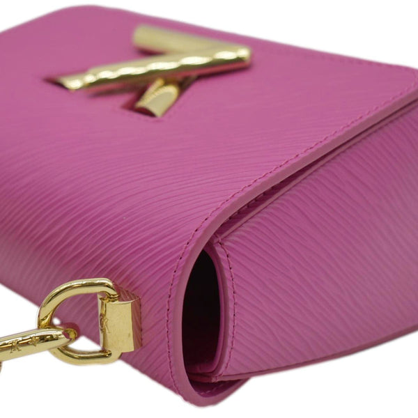 LOUIS VUITTON Twist Small Epi Leather Shoulder Bag Pink