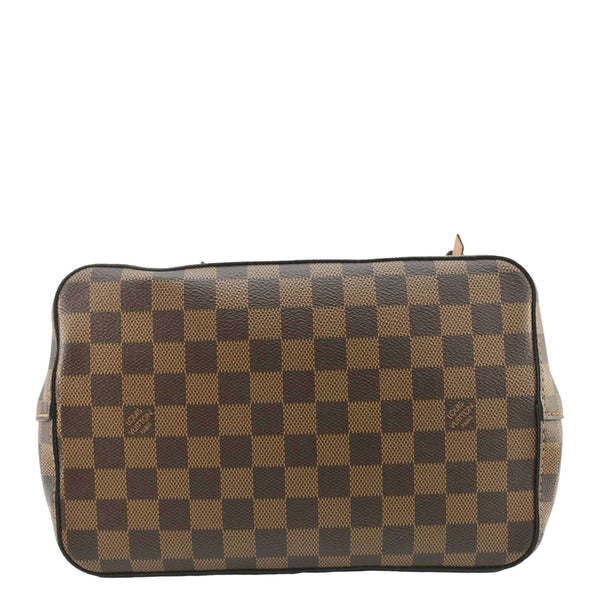LOUIS VUITTON Neonoe MM Damier Ebene Shoulder Bag Brown