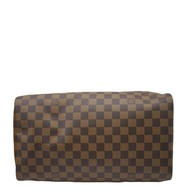 LOUIS VUITTON  Speedy 35 Damier Ebene Satchel Bag Brown