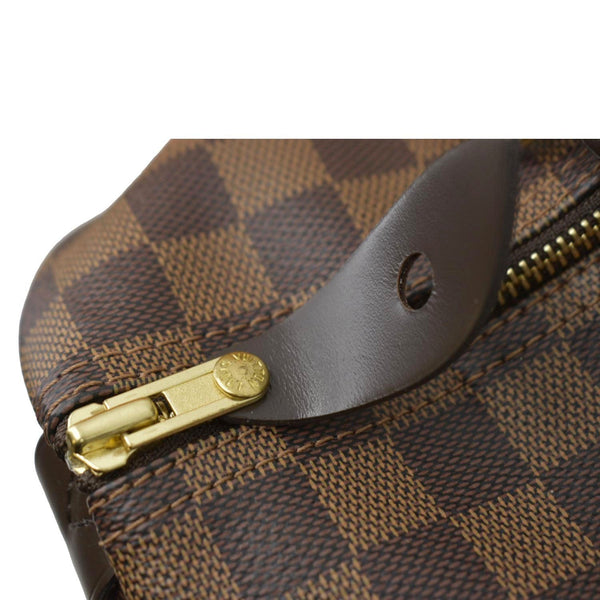 LOUIS VUITTON  Speedy 35 Damier Ebene Satchel Bag Brown