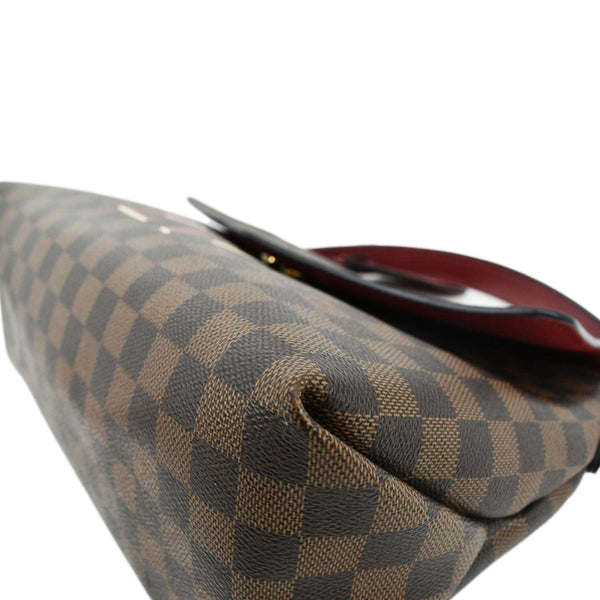 LOUIS VUITTON Beaubourg Damier Ebene Shoulder Bag Brown