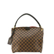 LOUIS VUITTON Graceful PM Monogram Canvas Hobo Shoulder Bag Brown