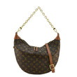 LOUIS VUITTON Loop Reverse Monogram Canvas Shoulder Bag Brown