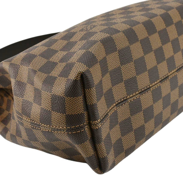 LOUIS VUITTON Graceful PM Monogram Canvas Hobo Shoulder Bag Brown