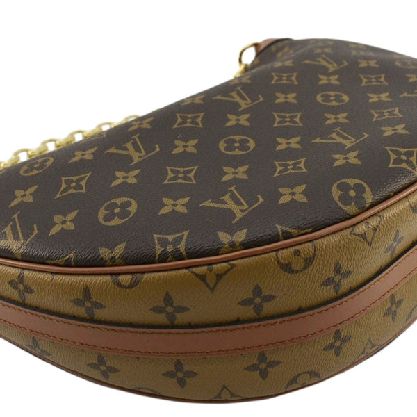 LOUIS VUITTON Loop Reverse Monogram Canvas Shoulder Bag Brown