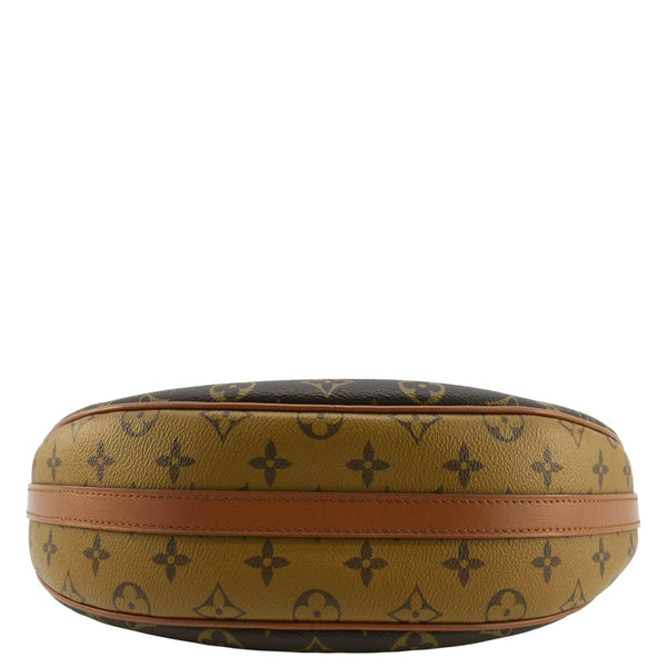 LOUIS VUITTON Loop Reverse Monogram Canvas Shoulder Bag Brown