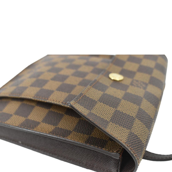 LOUIS VUITTON Pimlico Damier Ebene Crossbody Bag Brown