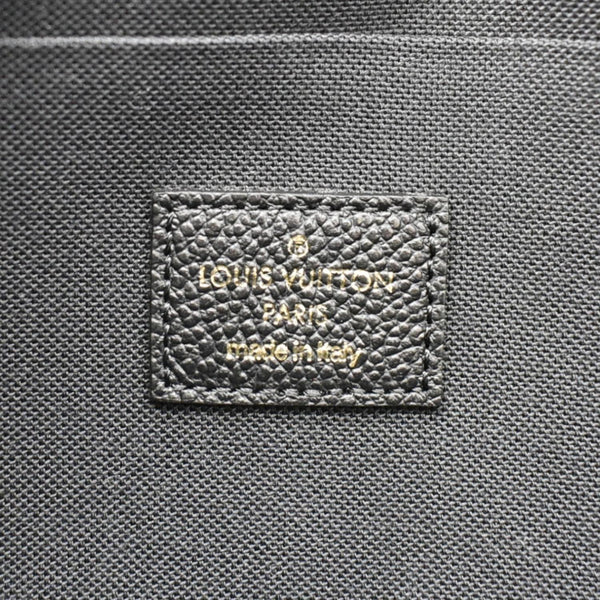 LOUIS VUITTON Felicie Monogram Empreinte Pochette Shoulder Bag Black