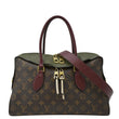 LOUIS VUITTON Tuileries Monogram Canvas Tote Shoulder Bag Brown