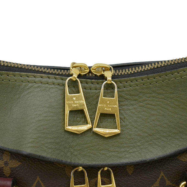 LOUIS VUITTON Tuileries Monogram Canvas Tote Shoulder Bag Brown