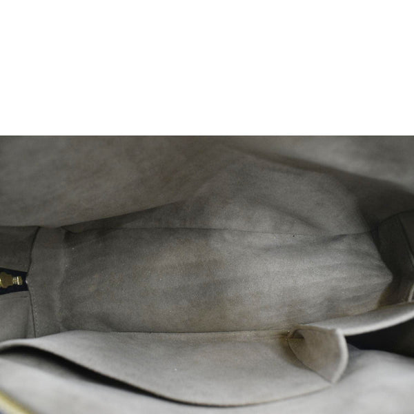 LOUIS VUITTON Trouville Multicolor Monogram Canvas Satchel Bag Black