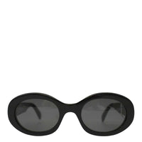 CELINE Triomphe 01 Acetate Sunglasses Black