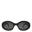 CELINE Triomphe 01 Acetate Sunglasses Black