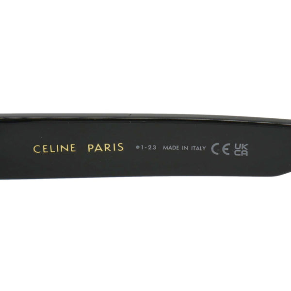 CELINE Triomphe 01 Acetate Sunglasses Black