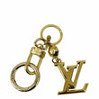LOUIS VUITTON Facettes Metal Bag Charm Key Holder Gold