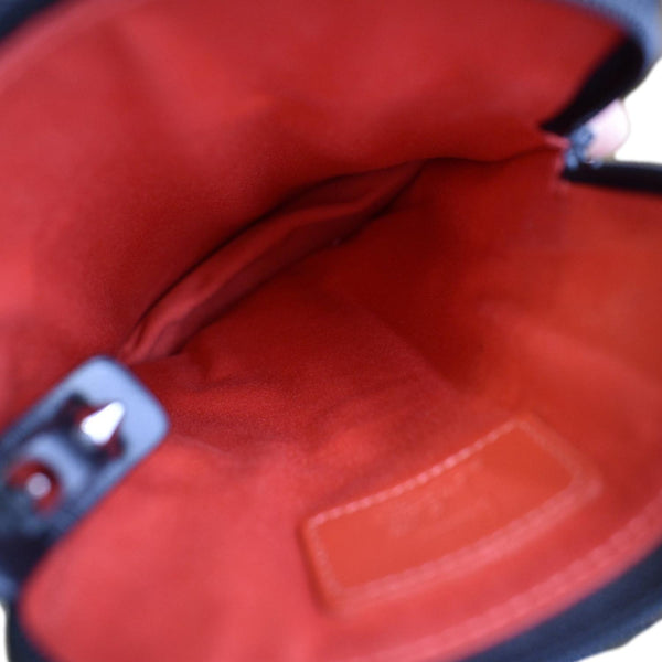 CHRISTIAN LOUBOUTIN Loubilab Leather Messenger Bag Red
