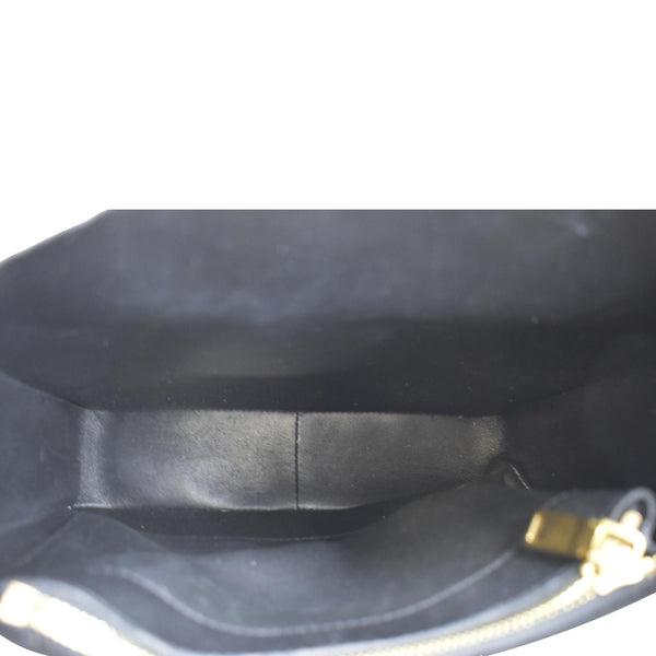 VALENTINO Garavani V Logo Leather Crossbody Bag Black