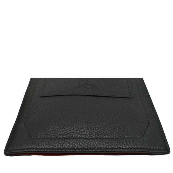 CHRISTIAN LOUBOUTIN Loubilab Leather Messenger Bag Red