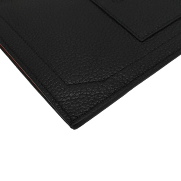 CHRISTIAN LOUBOUTIN Loubilab Leather Messenger Bag Red