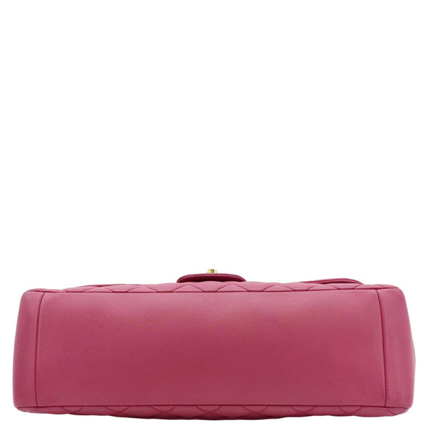 CHANEL Mademoiselle Chic Flap Medium Leather Shoulder Bag Pink