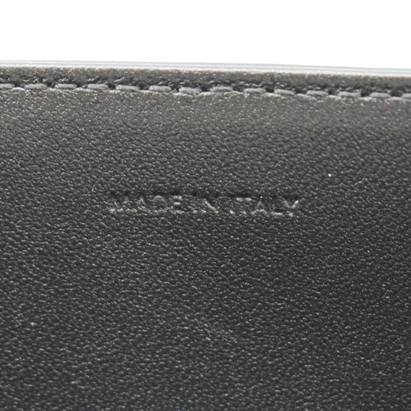 CELINE Classique Triomphe Medium Leather Shoulder Bag Black