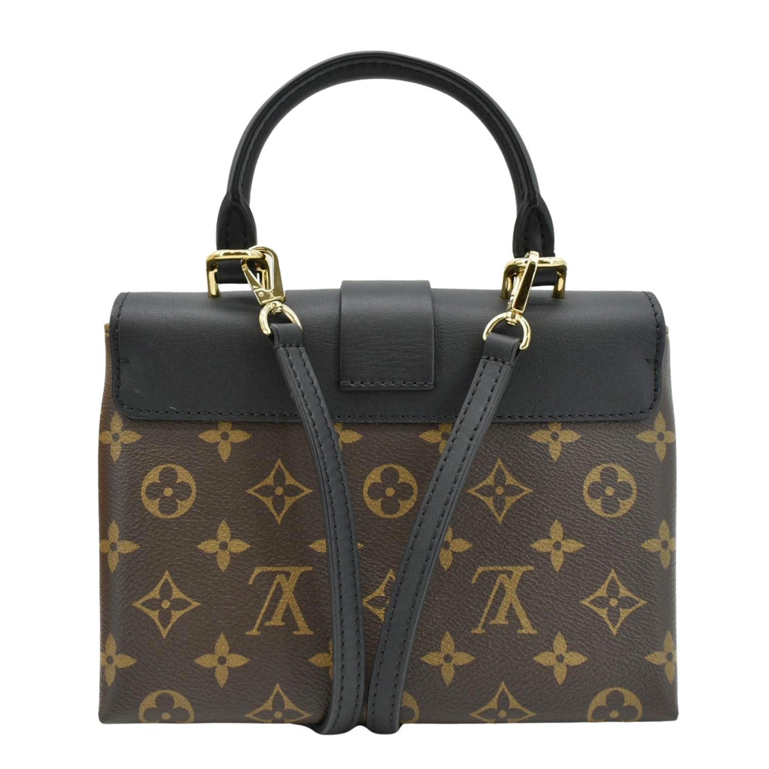 LOUIS VUITTON Locky BB Monogram Canvas Brown Shoulder Bag