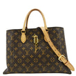 LOUIS VUITTON Flower Zipped Monogram Canvas front look
