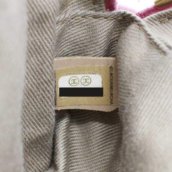 CHANEL Casual Trip Leather Waist Bag Pink