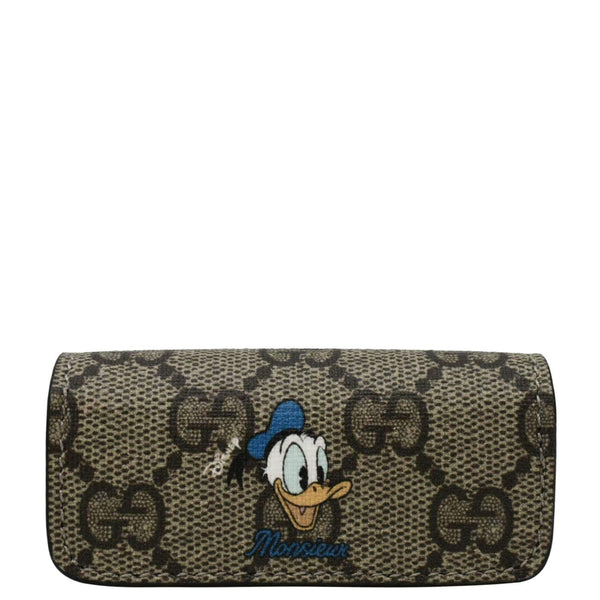 GUCCI GG Coated Canvas Lipstick Case Beige 669984