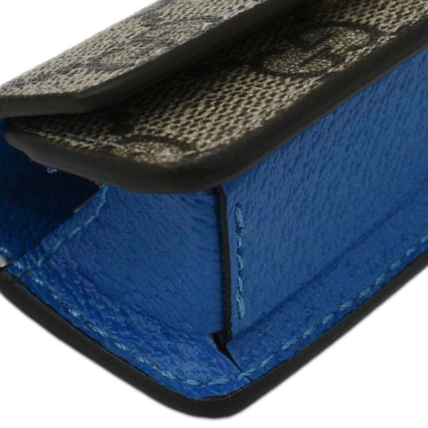 GUCCI GG Coated Canvas Lipstick Case Beige 669984