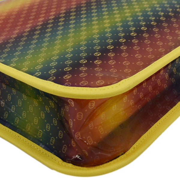 GUCCI Kids Rainbow GG Vinyl Tote Bag Multicolor 550763