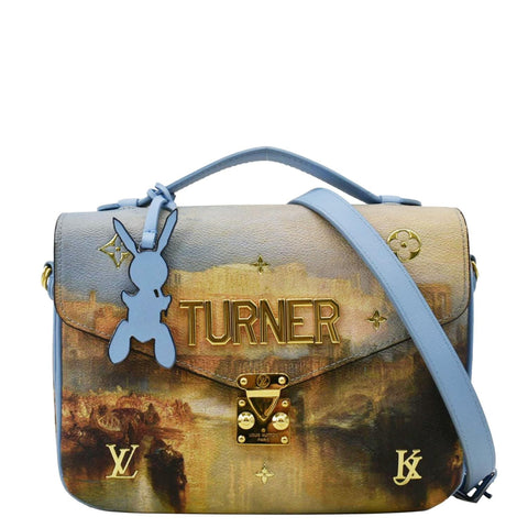 LOUIS VUITTON Masters Turner Metis Pochette Printed Canvas Shoulder Bag Multicolor
