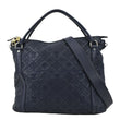 LOUIS VUITTON Antheia Ixia MM Leather Shoulder Bag Blue