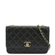 CHANEL Trendy CC Woc Lambskin Leather Crossbody Bag Black