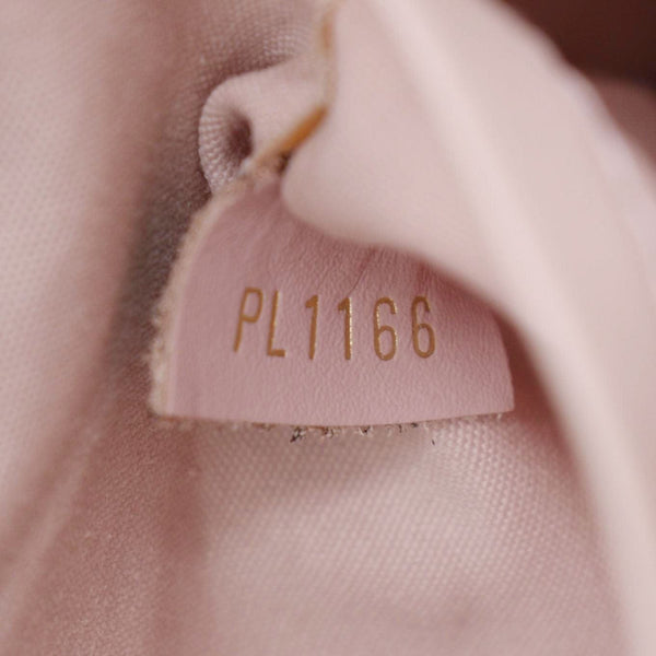 LOUIS VUITTON Montaigne BB Vernis Leather Tote Shoulder Bag Dusty Pink